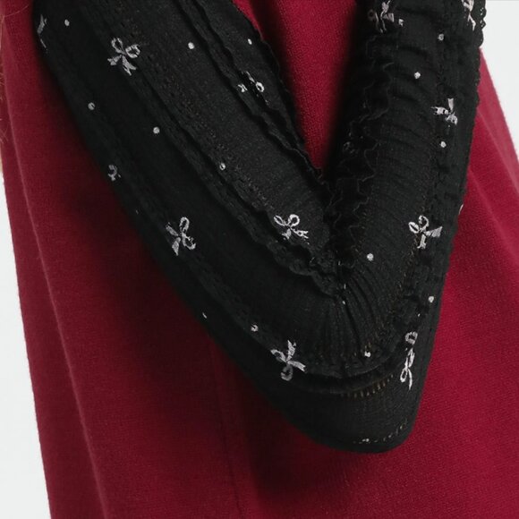 Umgee High-Low Turtleneck Sleeveless Sweater Top - Picture 6 of 6